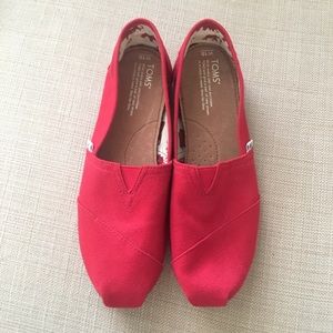 New Red TOMS (women’s)
